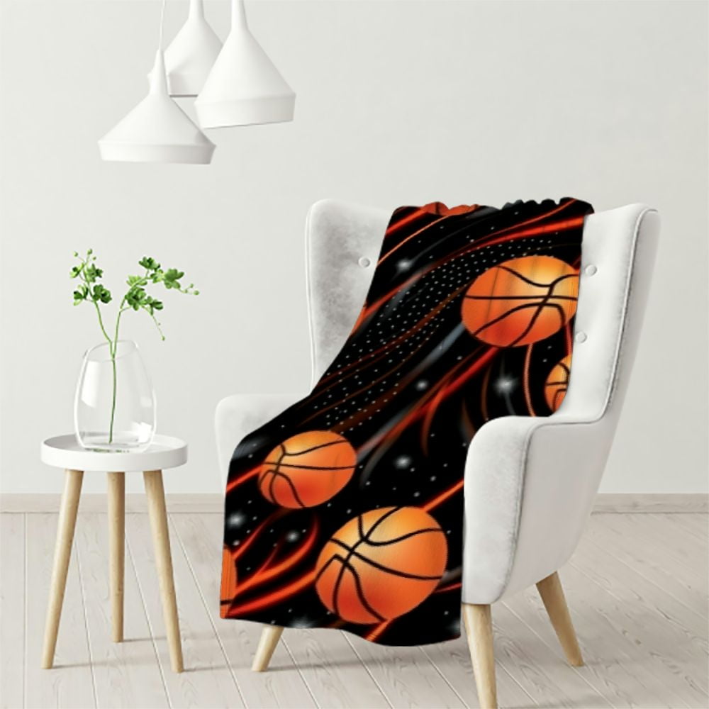 ARISTURING Basketball Gifts for Girls Basketball Gifts for Boys Basketball Lover Player Gifts Blanket 50 x 60