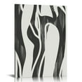 thumbnail image 1 of ARISTURING Black and White Abstract Line Art Canvas Print Painting Modern Wall Line Abstract Black Line Wall Art Black and Beige Poster Abstract Minimalist Picture Shapes Illustrations Artwork, 1 of 5