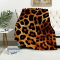 thumbnail image 1 of ARISTURING  Blanket - Gradient Leopard Print Throw Blanket - Fuzzy Lightweight Super Soft Flannel Cheetah Blankets for Couch, Bed, Sofa - Ultra Luxurious Warm and Cozy, 1 of 6