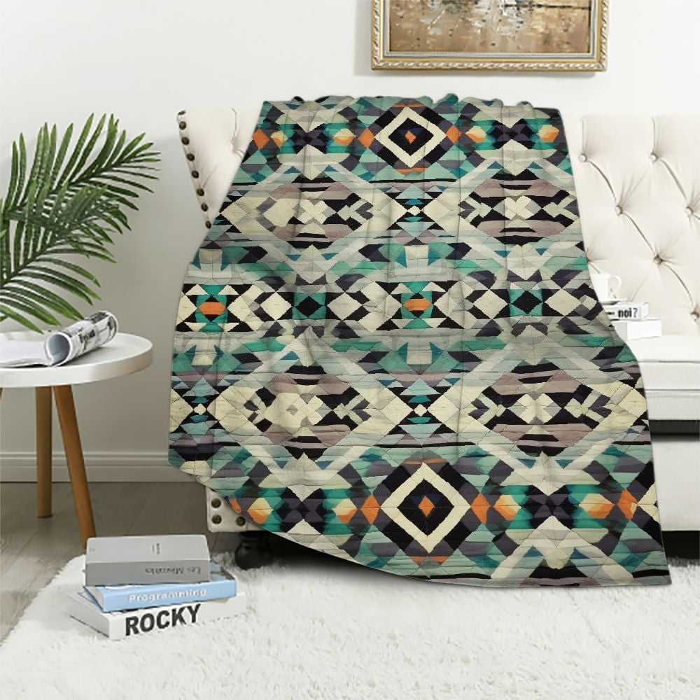 ARISTURING Blanket Throw Large, Beautiful, Warm, Handmade in Ecuador