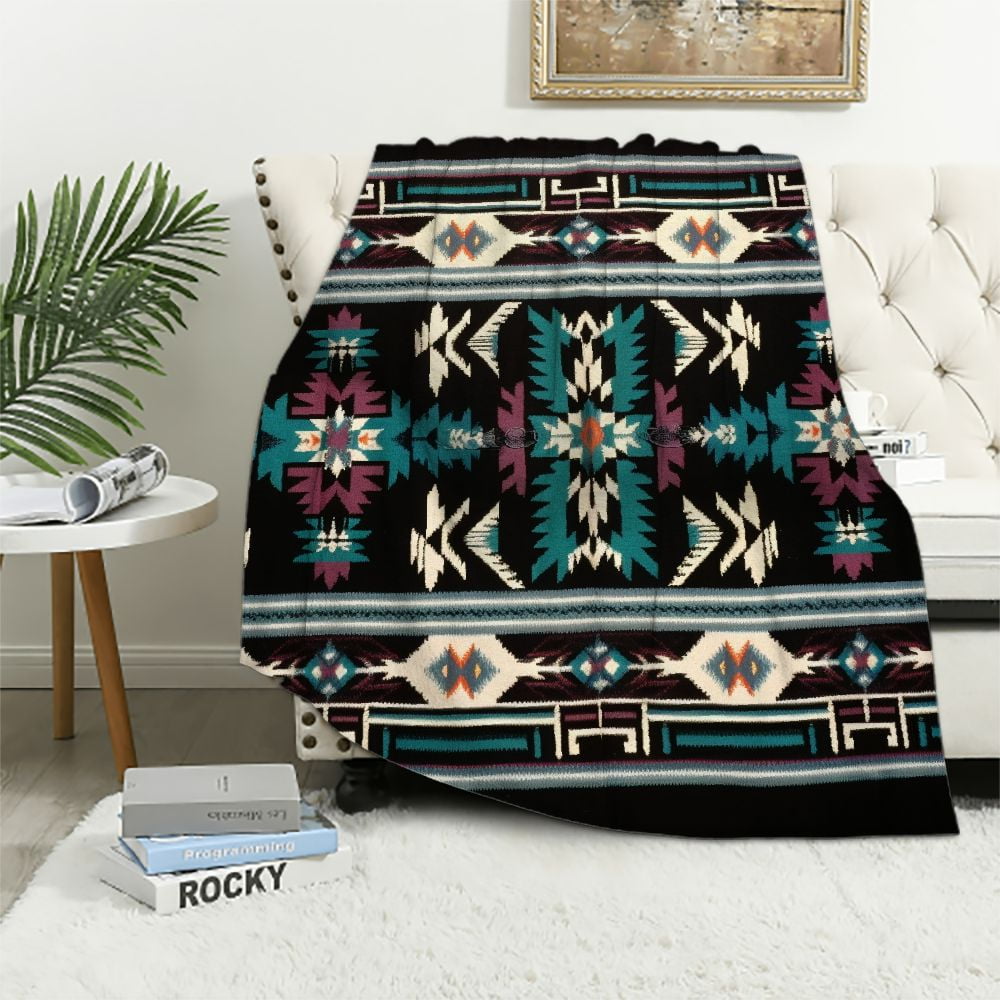 ARISTURING Blanket Throw Large, Beautiful, Warm, Handmade in Ecuador