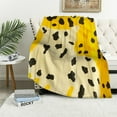 thumbnail image 1 of ARISTURING  Blankets Cute Lightweight Blanket Yellow Warm Throw Blanket for Bed, 1 of 6