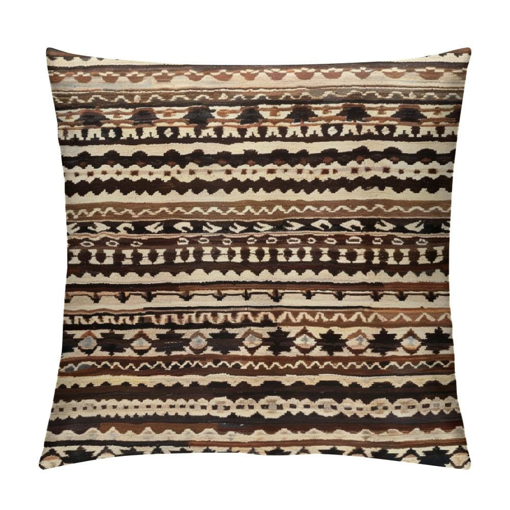 ARISTURING Boho Style Pillow Cover, Ethnic Pattern Pillow Cover, Tribal