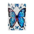 thumbnail image 1 of ARISTURING Butterflies Wings Generative Art Golf Towel  Birthday Gift Super Absorbent Microfiber 1PC, 1 of 7
