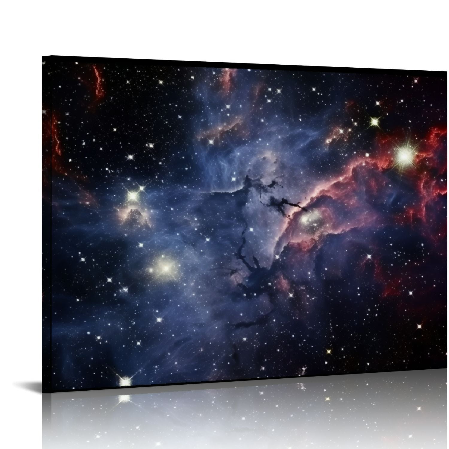 ARISTURING Canvas Wall Art Galaxy Nebula Starry Cosmic Painting ...