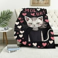 thumbnail image 1 of ARISTURING Cat Blanket Gifts for Women Cat Gifts for Cat Lovers Soft Flannel Kawaii Cat Throw Blanket for Kids Adults, 1 of 6