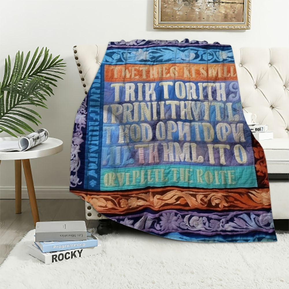 ARISTURING Christian Gifts for Women, Inspirational Bible Verse Blanket ...