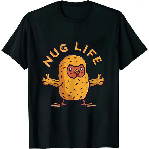 ARISTURING Cool Nug Life Chicken Nugget Cute Funny For Boys Girls Kids T-Shirt