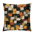 thumbnail image 1 of ARISTURING  Cute Cat Gifts, Cat Gifts for Cat Lovers Women Girls, Cat Pillow Covers, Cat Decor, Cat Mom Lady Gifts for Women, Cat Lover Gifts for Women, Cat Decor for Cat Lovers, 1 of 5