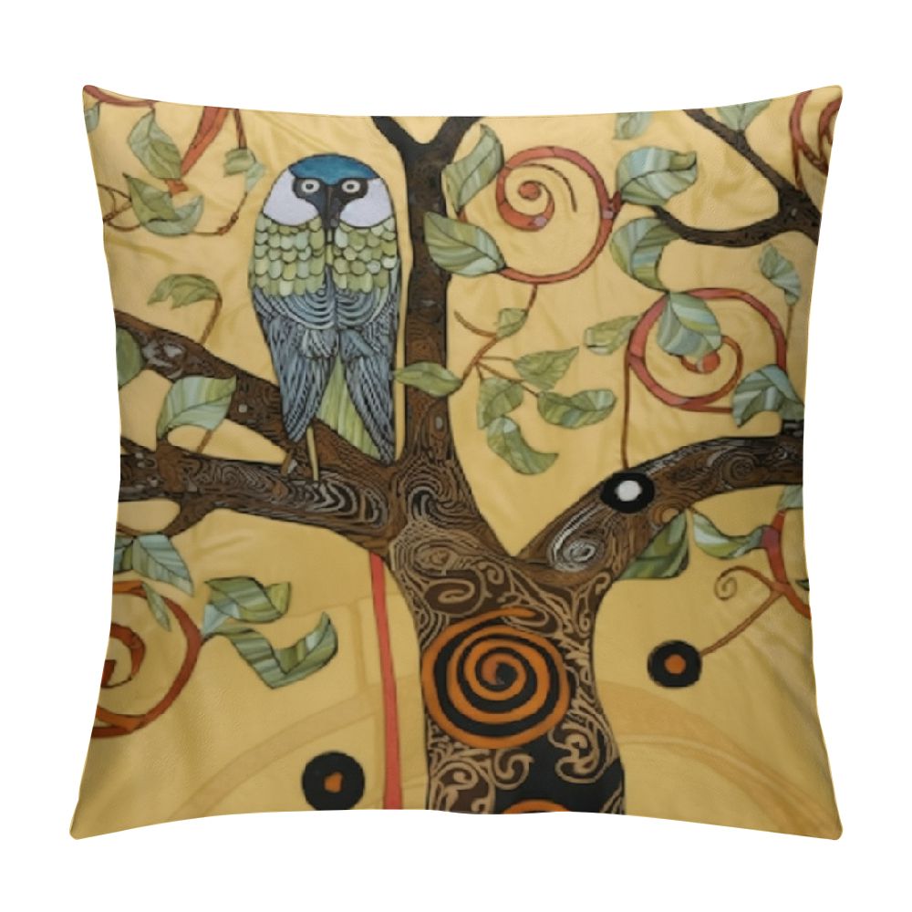 Berkin Arts Farmhouse Boho Throw Pillow Covers - Pack Of 2, 18x18 Inch, Striped Thanksgiving Design