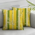 thumbnail image 1 of ARISTURING  Decorative Square Throw Pillow Cushion Cover Set, Hidden Zipper, Machine Washable, Lemon Bliss 2 pcs, 1 of 6