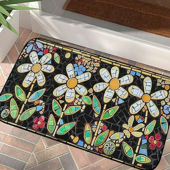 ARISTURING Door Mat, Welcome Mat Front Door Mat Outdoors for Home Entrance Outdoors Mat for Outside Entry Way Doormat Entry Rugs, Heavy Duty Non Slip Rubber Back Low Profile, 19.68*39.37 in