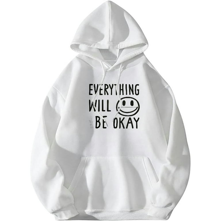 ARISTURING Everything Will Be Okay Positive Quote With Words On