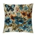 thumbnail image 1 of ARISTURING Farmhouse Blue Flower Throw Pillow Covers Orchid Butterfly Floral Cushion Case for Couch Outdoor Sofa ,Living Room Bed Indoors Home Décor, 1 of 5