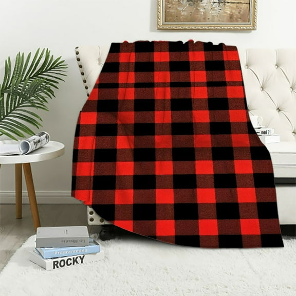ARISTURING Fireplace Covers Fireplace Draft Stopper Buffalo Plaid Fireplace Draft Stopper Blanket Cover for Inside Fireplace Blocker Save Energy