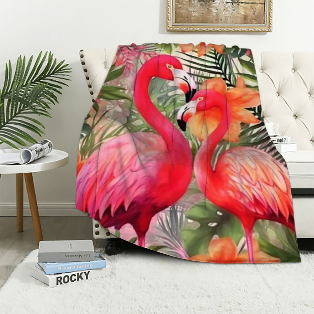 HENGT Flamingo Blanket,Flamingo Gifts,Flamingo Gifts for Women,Pink ...