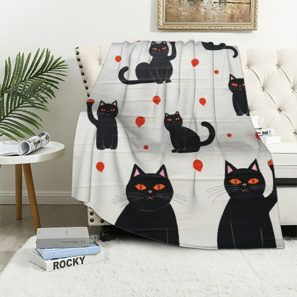 Artistic Feline Quilted Blanket NCU0PD246