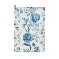 thumbnail image 1 of ARISTURING Floral Pattern Blue Bird Golf Towel for Men Microfiber Premium Golf Towel 1PC, 1 of 7