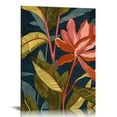 thumbnail image 1 of ARISTURING  Framed Set Tropical Jungle Banana Leaf Palm Leaf Plant Wall Art, Desert Landscape Wall Decor Prints, Nature Wilderness Wall Décor for Living Room, Bedroom, 1 of 4