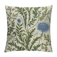 thumbnail image 1 of HENGT Green Plant Pillow Covers Sage Green Botanical Fern Leaf Decorative Pillow Cases Spring Summer Vintage Floral Throw Pillows Farmhouse Home Decor for Living Room Couch Outdoor, 1 of 5