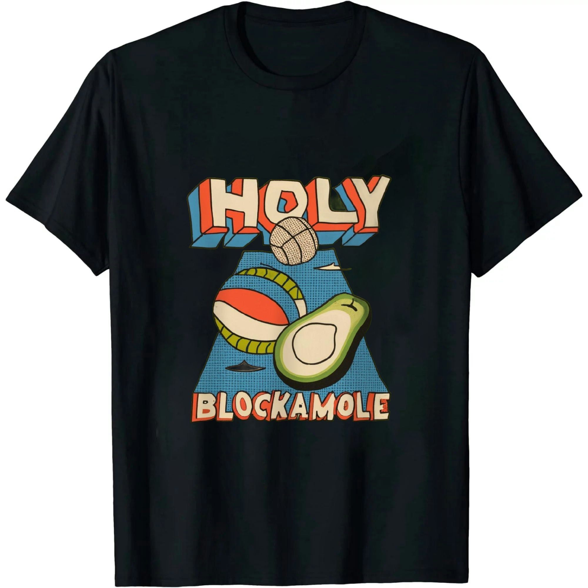 ARISTURING Holy Blockamole Volleyball Cute Funny T-Shirt - Walmart.com