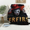thumbnail image 1 of ARISTURING Horror Movie Blanket Horror Blanket Throw for Home Decor Warm Soft Christmas Halloween Party Decorations Horror Blanket, 1 of 6