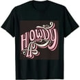 thumbnail image 1 of ARISTURING Howdy Southern Western Girl Country Rodeo Pink Cowgirl Women T-Shirt, 1 of 3