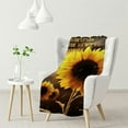 thumbnail image 1 of ARISTURING  I Am The Storm Gifts Inspirational Quote Blanket Gift I Am The Storm Blanket Inspirational Quote Blanket Encouragement Gifts for Women Sunflower Gifts for Women Sunflower Blanket, 1 of 6