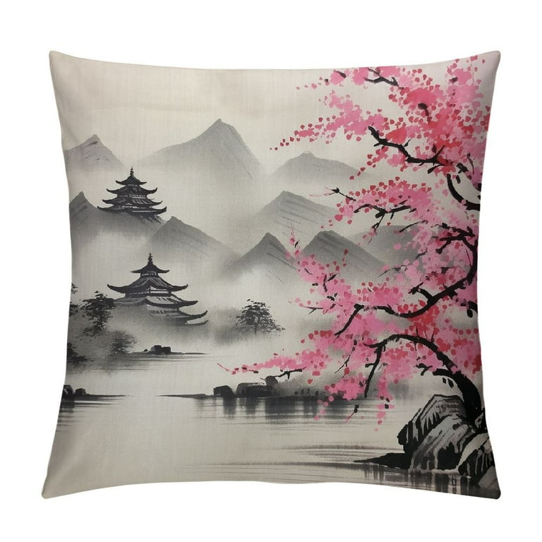 Watercolor pillow case 2025