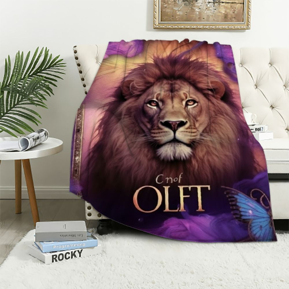 ARISTURING Jesus Christ Blanket Praying Christian Religious Soft Throw