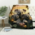 thumbnail image 1 of HENGT Koala Blanket Green Cute Animal Throw Blankets for Couch Sofa Bed Stuff Decor Soft Cozy Fleece Plush Flannel Bedding for Baby Girls Boys Kids Adults Lover Nursery Men Women, 1 of 6