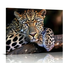 ARISTURING Leopard Pictures Canvas Wall Art Posters Animal Prints Printing Home Office Decor
