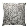 thumbnail image 1 of ARISTURING  Leopard Print Grey Scale Pattern Pillow Covers Animal Texture Decorative Throw Pillow Covers Cushion Case for Home Sofa Couch Decoration, 1 of 5