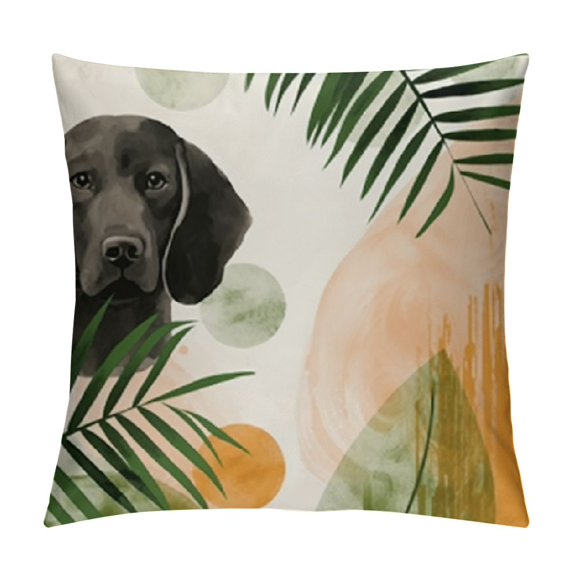 ARISTURING Mid Century Modern Throw Pillows Covers Abstract Boho Pillow Covers Geometric Minimalist Decorative Pillowcase for Couch Home Sofa Bedroom