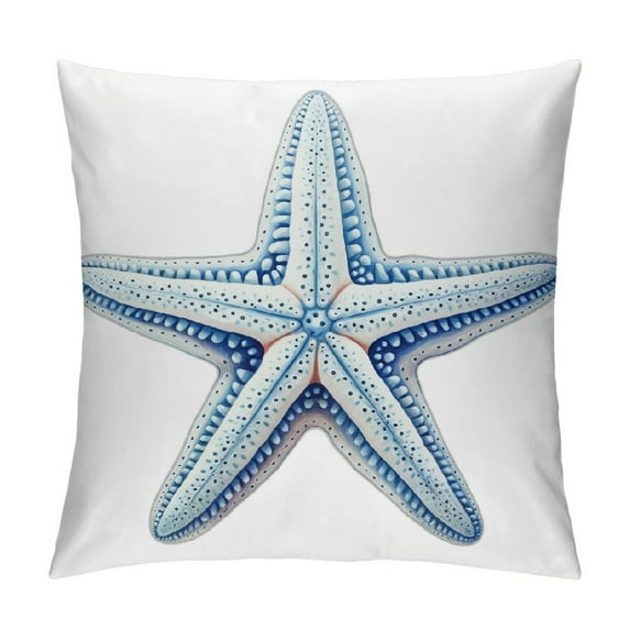 Jiayy Nautical Decor Pillow Cover,Square Decorative Canvas Pillow Cover for Nautical Style Deco