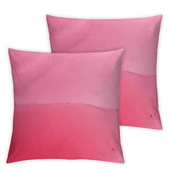 ARISTURING Pack Decorative Outdoor Pillow Covers Cushion Cases PU Coating Waterproof Throw Pillowcase Shell for Living Room Couch Sofa Garden Tent Park 2pcs
