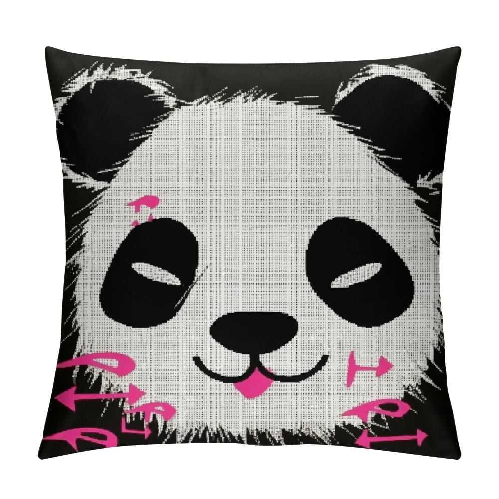 ARISTURING Panda Pillow Covers, Panda Gifts for Girls, Panda Bear Gifts ...