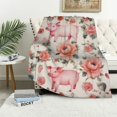 thumbnail image 1 of ARISTURING Pig Blanket Super Soft Flannel Blanket Fluffy Cozy Cool Design Lightweight Warm Sofa Throw All Season Gift for Kid Child Bed Couch Chair, 1 of 6