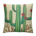 thumbnail image 1 of Jiayy  Please Hug Me Cactus Funny Quote Decor Spring Summer Decoration Home Decorative Throw Pillow Case Cushion Cover with Words Sofa Couch, 1 of 5