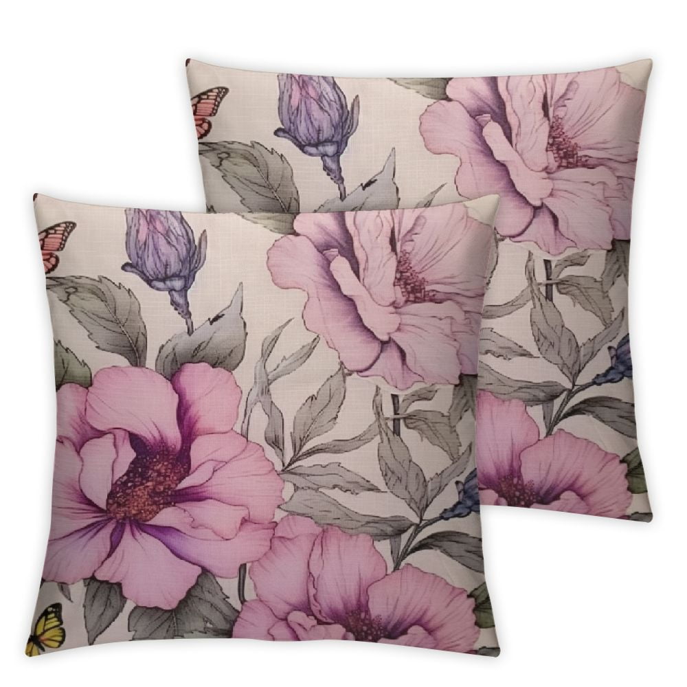 Rose colored pillow cases on sale