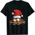thumbnail image 1 of ARISTURING Santa Sports Design For Men Boys Christmas Baseball Player T-Shirt, 1 of 3
