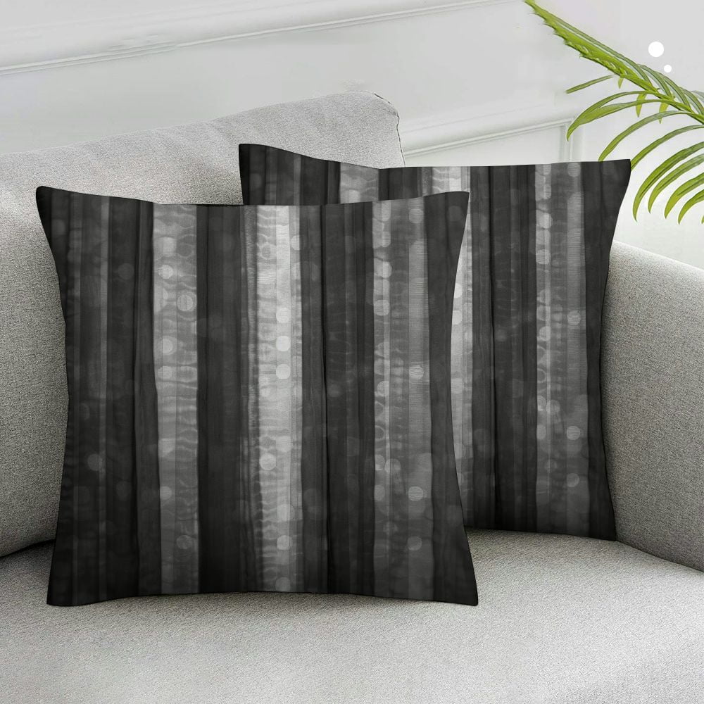 Textured Dark Gray Couch Pillows ARISTURING Set Of Throw Pillow - Main Image