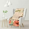 thumbnail image 1 of ARISTURING  Sloth Print Throw Blanket Smooth and Soft Blanket Kid for Sofa Chair Bed Office Travelling Camping, 1 of 6