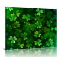 thumbnail image 1 of ARISTURING St. Patrick's Day Wall Art Prints Lucky Shamrock Clover Gnome Rainbow Canvas Print Watercolor Green Irish Painting Wall Decor for Home Gallery Living Room Bedroom,Colorful,Print, 1 of 5