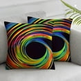 thumbnail image 1 of ARISTURING Throw Pillow Cover - Ball Abstract Pattern Lines District 2pcs, 1 of 6
