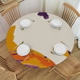 thumbnail image 1 of HENGT Tropical Cat Round Tablecloth Round Table Cloths Waterproof Table Cloth Tablecloths manteles redondos para mesa Table Cover for Party Kitchen Dining Tabletop White, 1 of 7