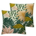 thumbnail image 1 of ARISTURING  Tropical Leaf Throw Pillow Cover 2pcs,Summer Palm Decorative Pillow Cases Set of 2 for Home Living Room Bed Sofa Bedroom Decor Cases Square Outdoor, 1 of 6