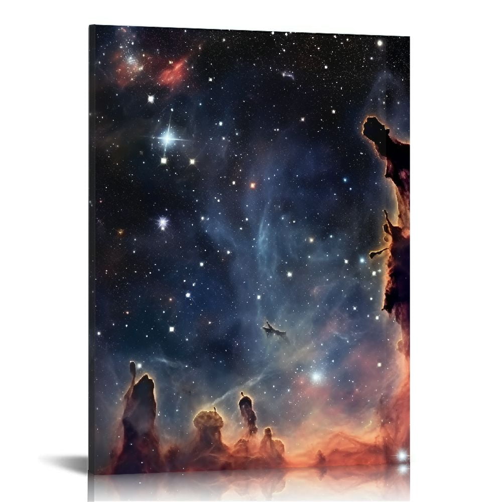 ARISTURING Universe Starry Sky Wall Art Outer Space Fantastic Nebula ...