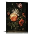 thumbnail image 1 of ARISTURING  Vintage Moody Dark Academia Flower Botanical Wall Art Floral Still Life Printable Digital Art Flowers Aesthetic Poster Retro Mid Century Modern Gallery Prints, 1 of 5