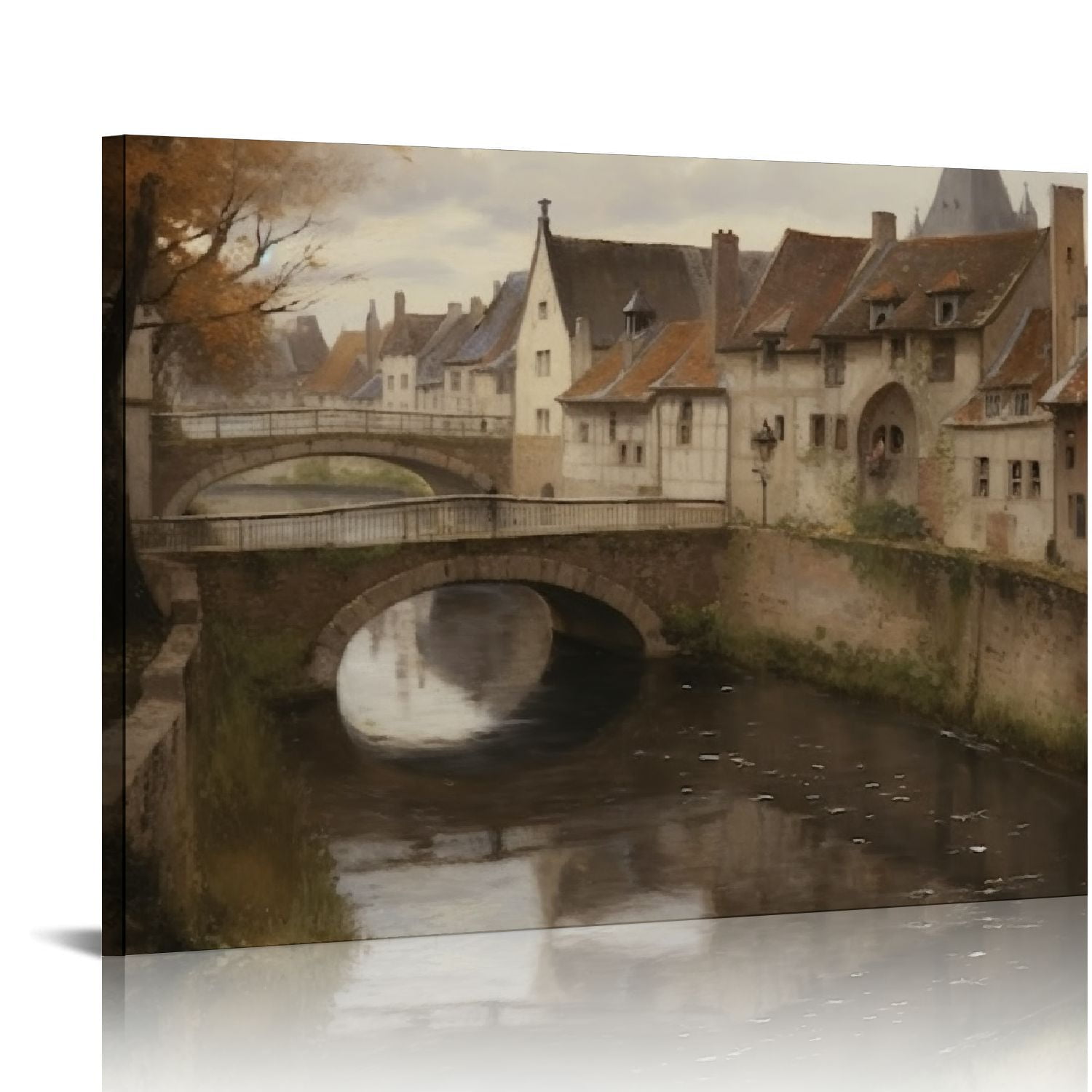 ARISTURING Vintage Rustic Wall Art Print Poster For Country Decor